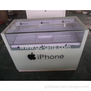 Custom Glass Show Cases For Smartphones 